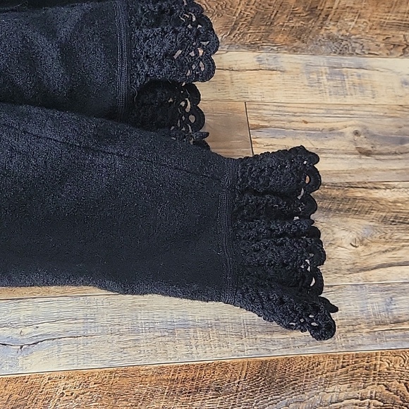 Black Wool Cardigan 1X - Picture 2 of 4